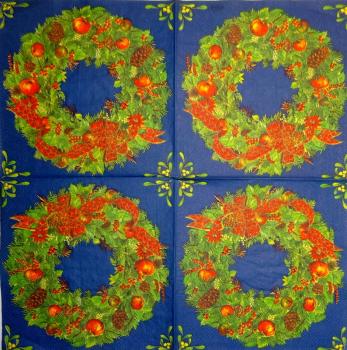 186 Christmas Flowers - 3-ply